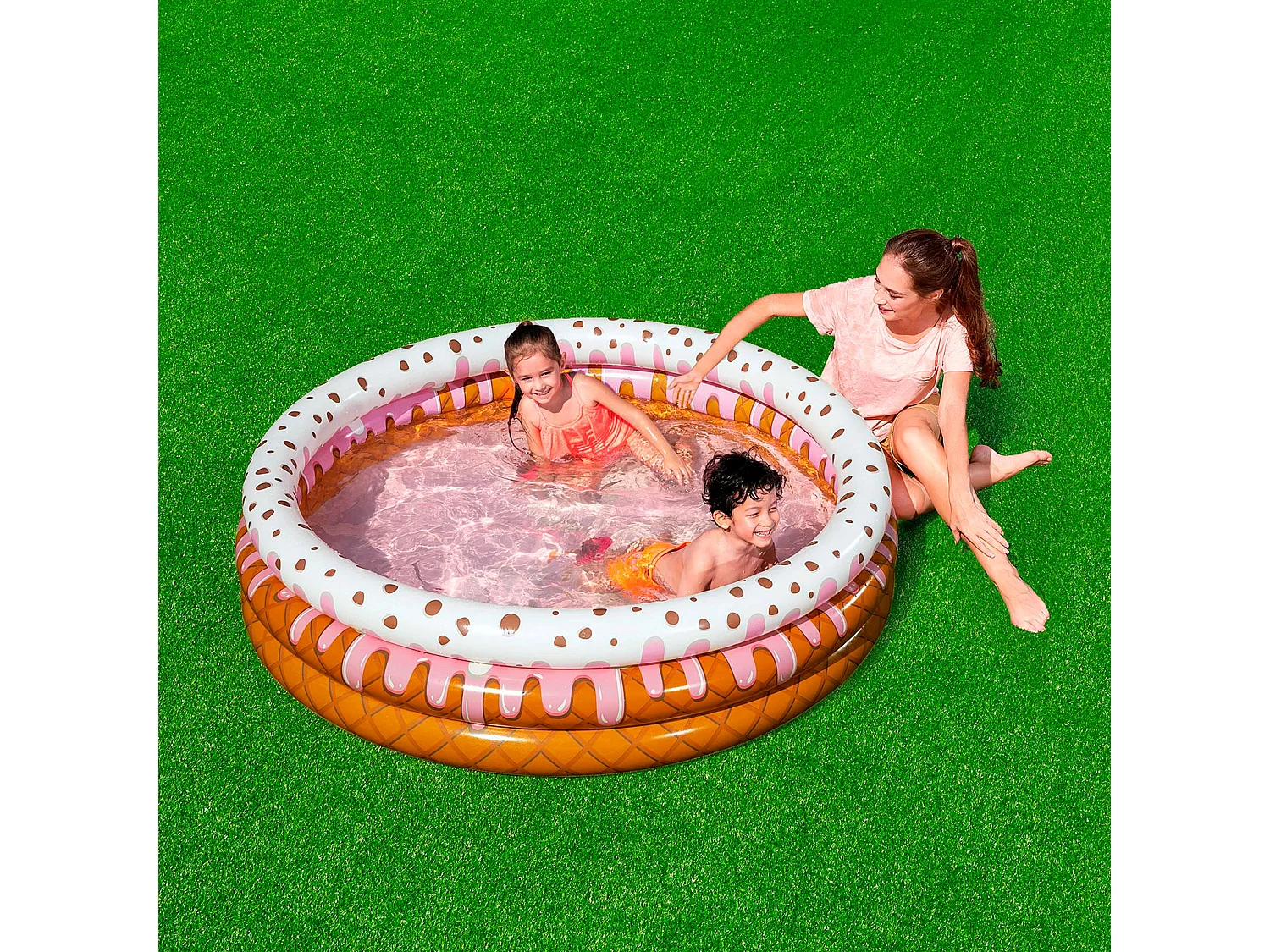 Piscine Gonflable Pour Enfants Glace Bestway 160x38 cm