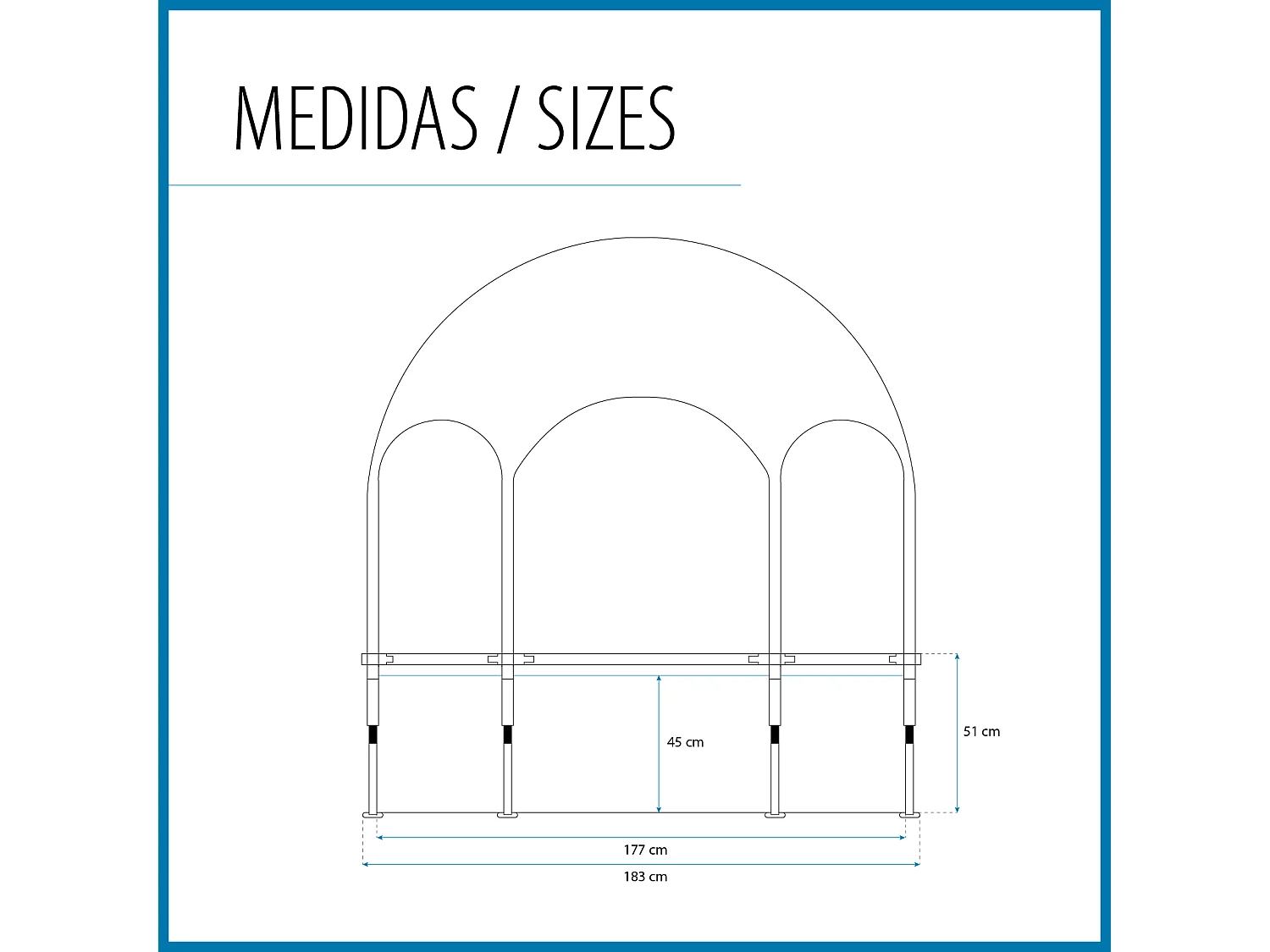 Piscina Desmontable Infantil Bestway Splash in Shade 183x51 cm Toldo con Protección Solar FPU 40+ Color Azul Diseño Fondo Marino