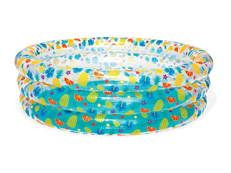 Piscine Gonflable pour Enfants Bestway Transparent Tropical Play 170x53 cm