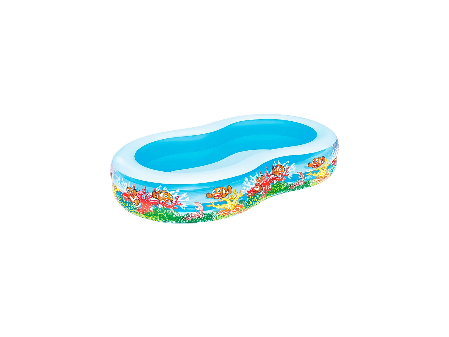 Piscine Gonflable Pour Enfants Bestway Fond Marins 262x157x46 cm