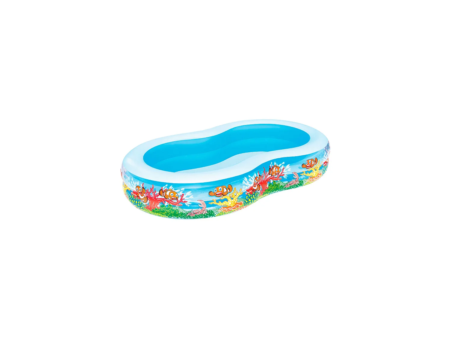 Piscine Gonflable Pour Enfants Bestway Fond Marins 262x157x46 cm