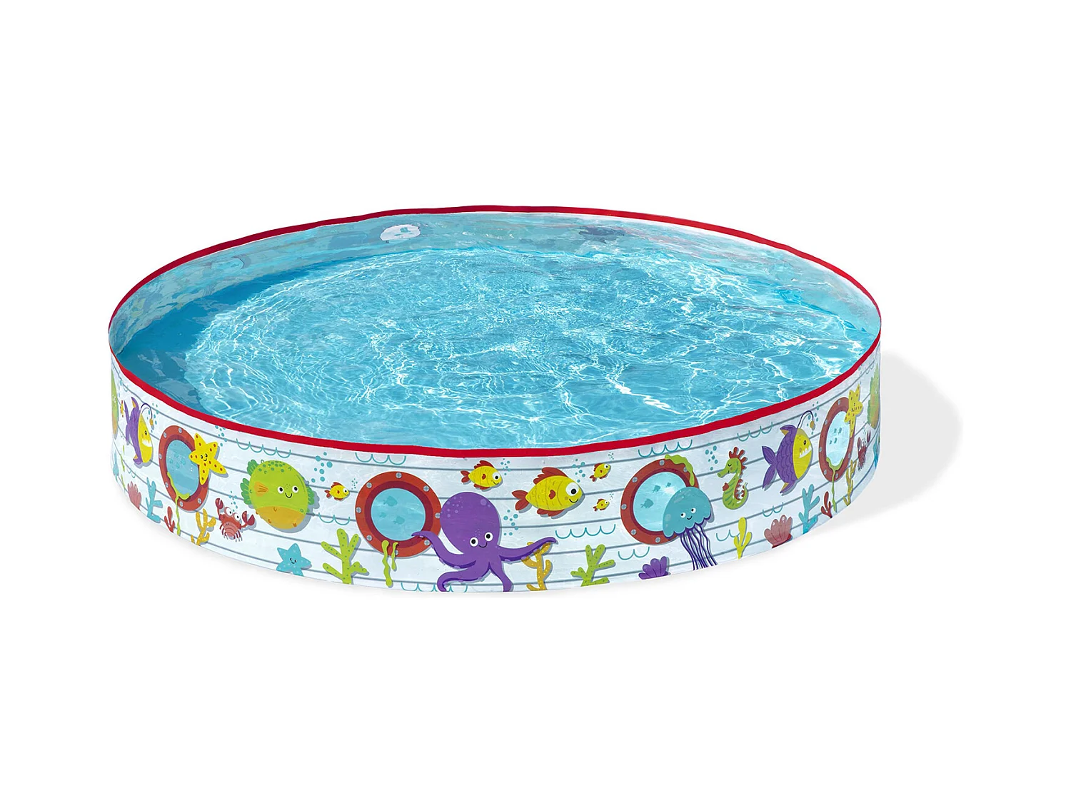 Piscina Gonfiabile per Bambini Fondo del Mar 152x25 cm