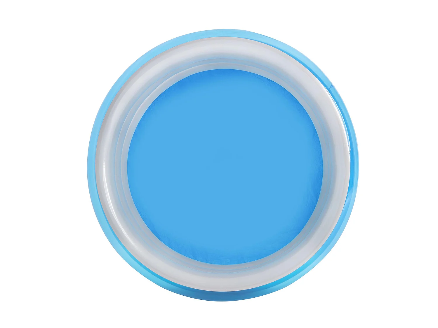 Piscina Hinchable Autoportante Infantil Bestway 170×53 cm Diseño Big Metallic 3-Ring Pool Edad Mayores de 6 Años