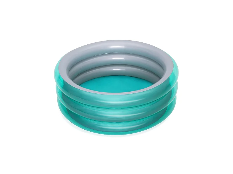 Piscine Gonflable pour Enfants Bestway Big Metallic 3-Ring Pool 150x53 cm