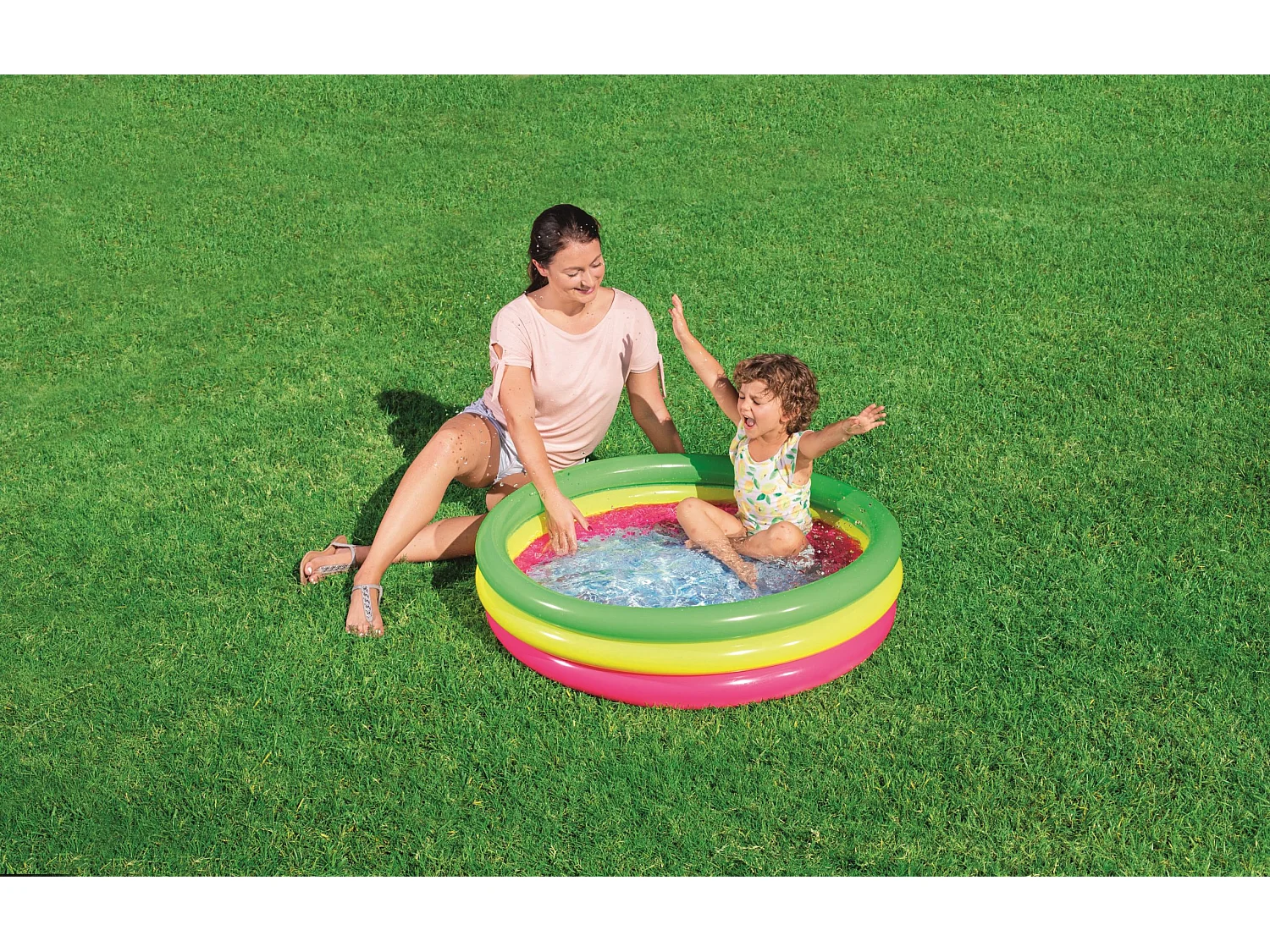 Piscine Gonflable pour Enfants Bestway Summer Ø102x25 cm