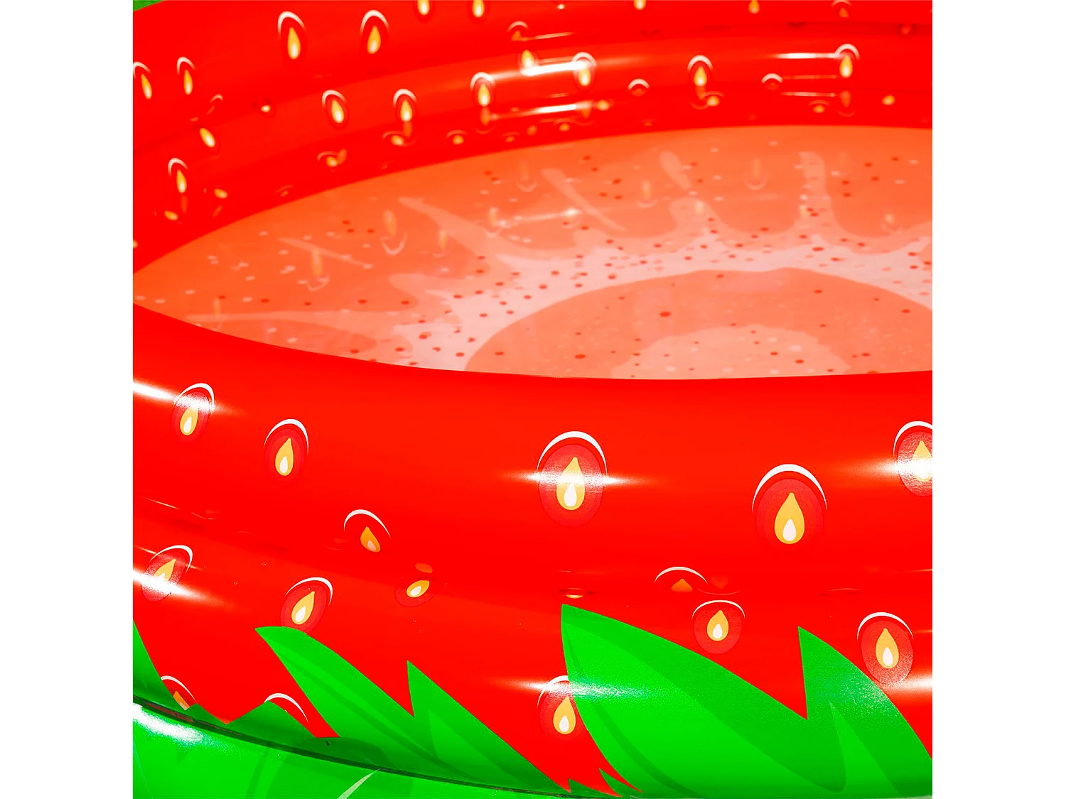 Piscina Hinchable Autoportante Infantil Bestway 160x38 cm Diseño Fresa Rápida Instalación Mayores de 2 Años