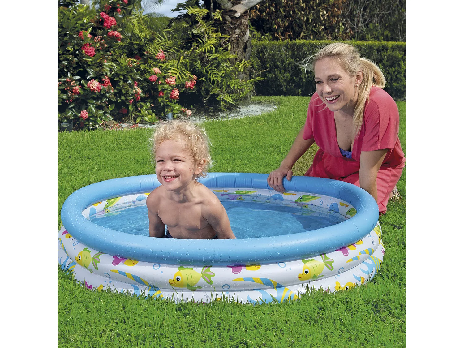 Piscina Gonfiabile per Bambini Bestway Coral Ø102X25 cm
