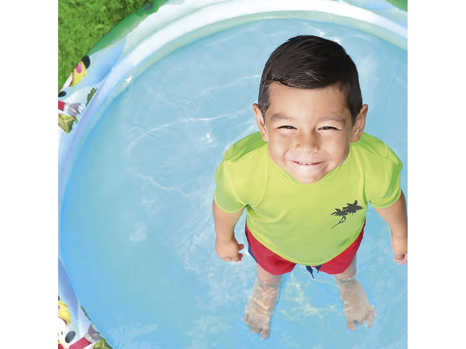 Piscine Gonflable Bestway Mickey et les Roadster Racers 122x25 cm