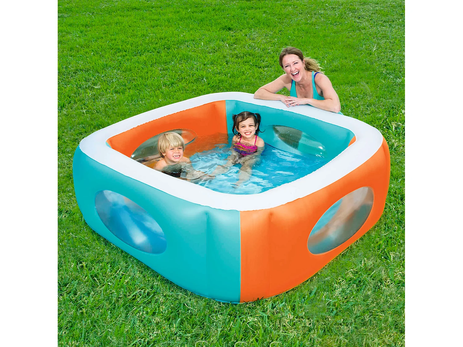 Piscine Gonflable Pour Enfants Bestway Window 168x168x56 cm