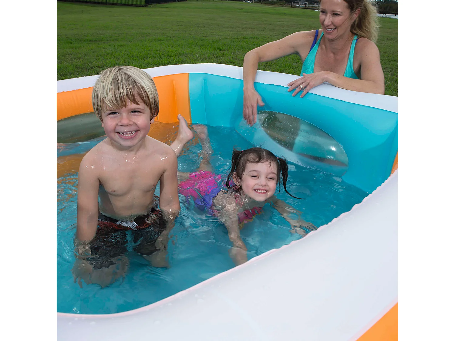 Piscine Gonflable Pour Enfants Bestway Window 168x168x56 cm