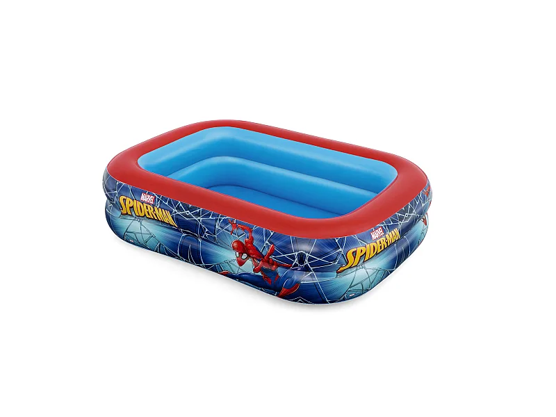 Piscina Hinchable Autoportante Infantil Bestway 200x146x48 cm Diseño Spider Man Rápida Instalación Edad Mayores de 3 Años