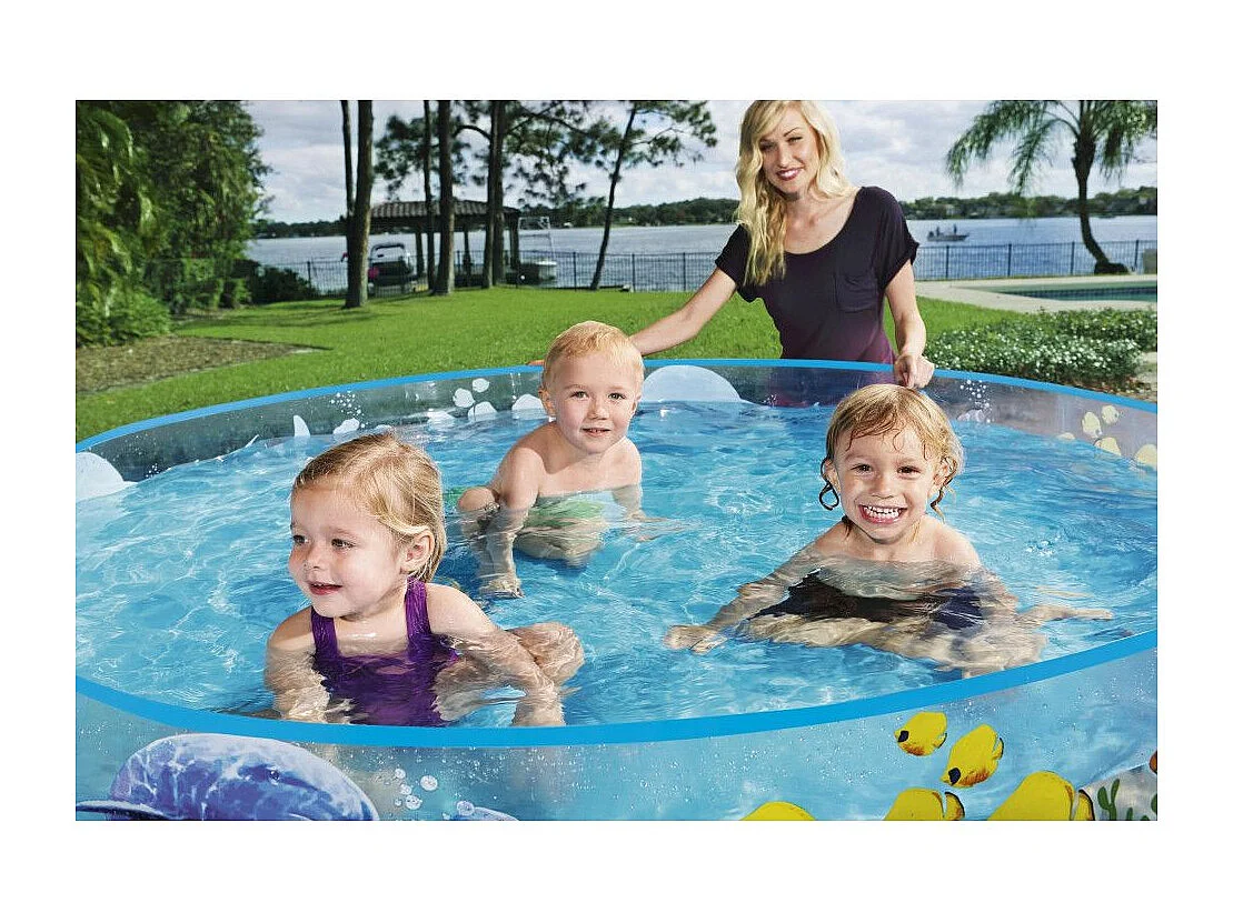 Piscina per Bambini Bestway Fill N' Fun 183 cm Animali Marini