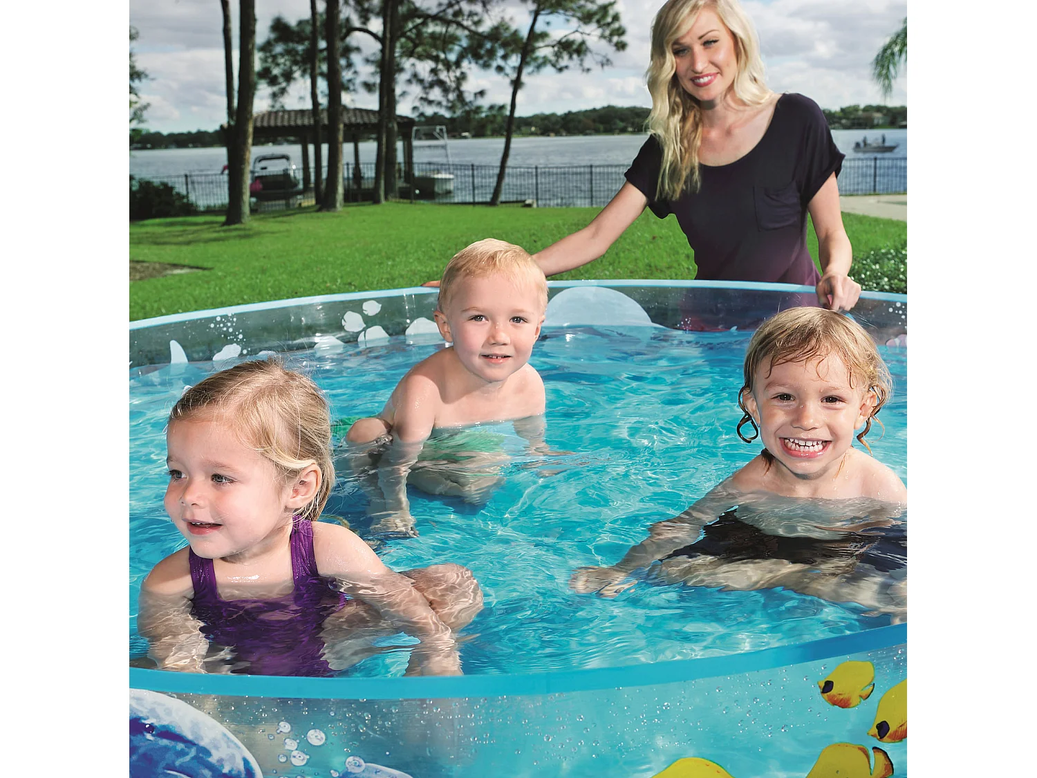 Piscine pour Enfants Bestway Fill N 'Fun 183 cm Animaux Marins