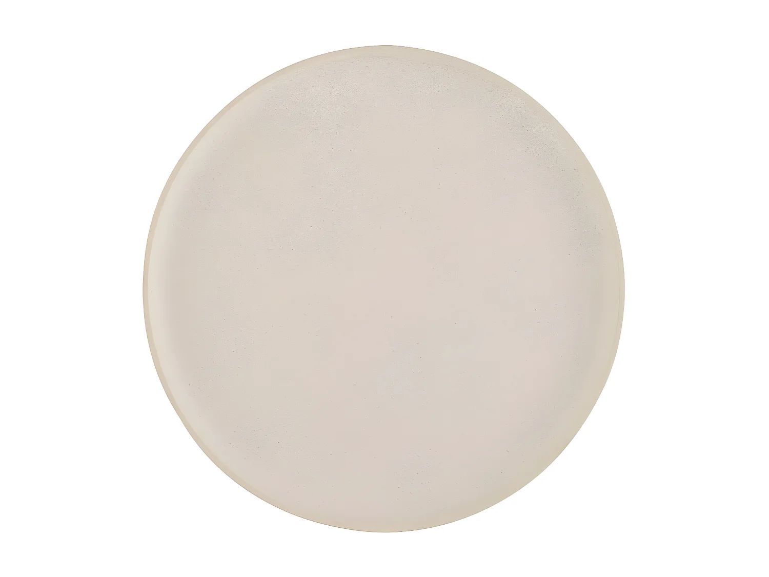 Assiette Plate en Céramique "Marie" 33cm Crème