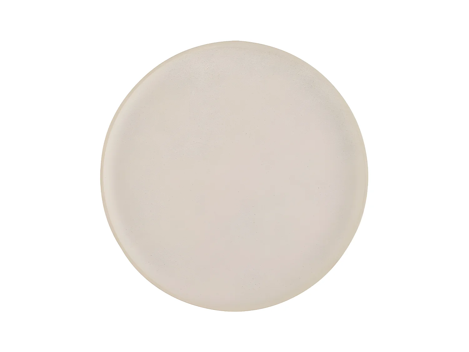 Assiette Plate en Céramique "Marie" 33cm Crème