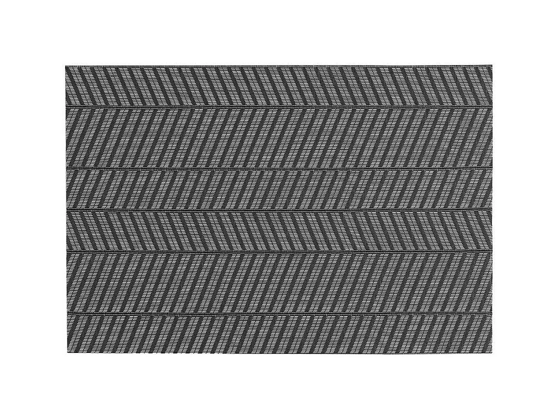 Set de Table "Lizia" 30x45cm Noir & Blanc