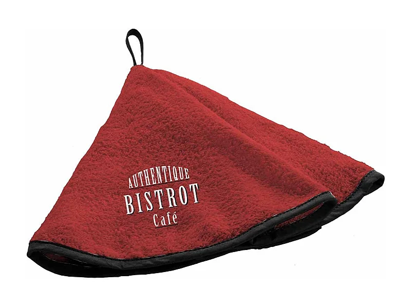 Essuie-Main en Éponge "Authentique" 60cm Rouge