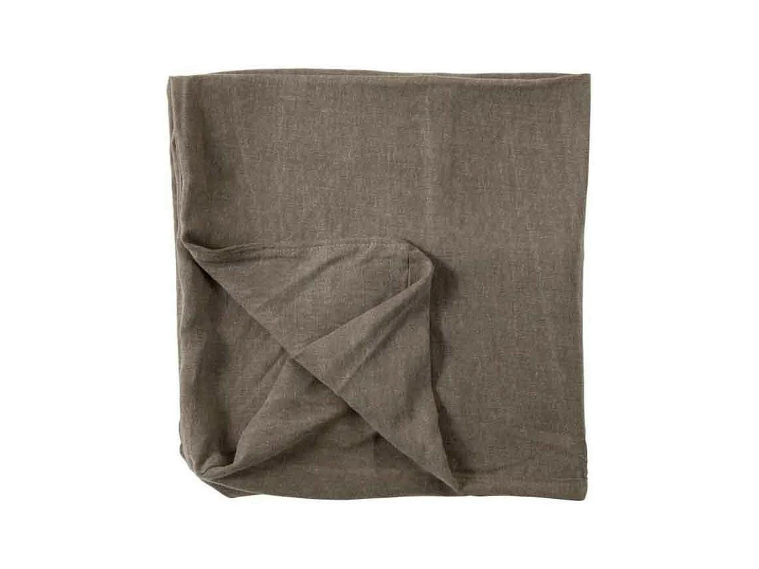 Housse pour Pouf "Monaco" 105x105cm Taupe