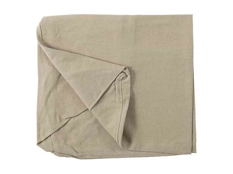 Housse pour Pouf "Monaco" 105x105cm Naturel