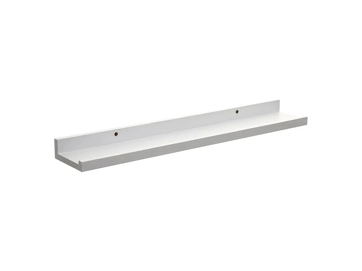 Étagère Murale à Rebord "Fixy" 58cm Blanc