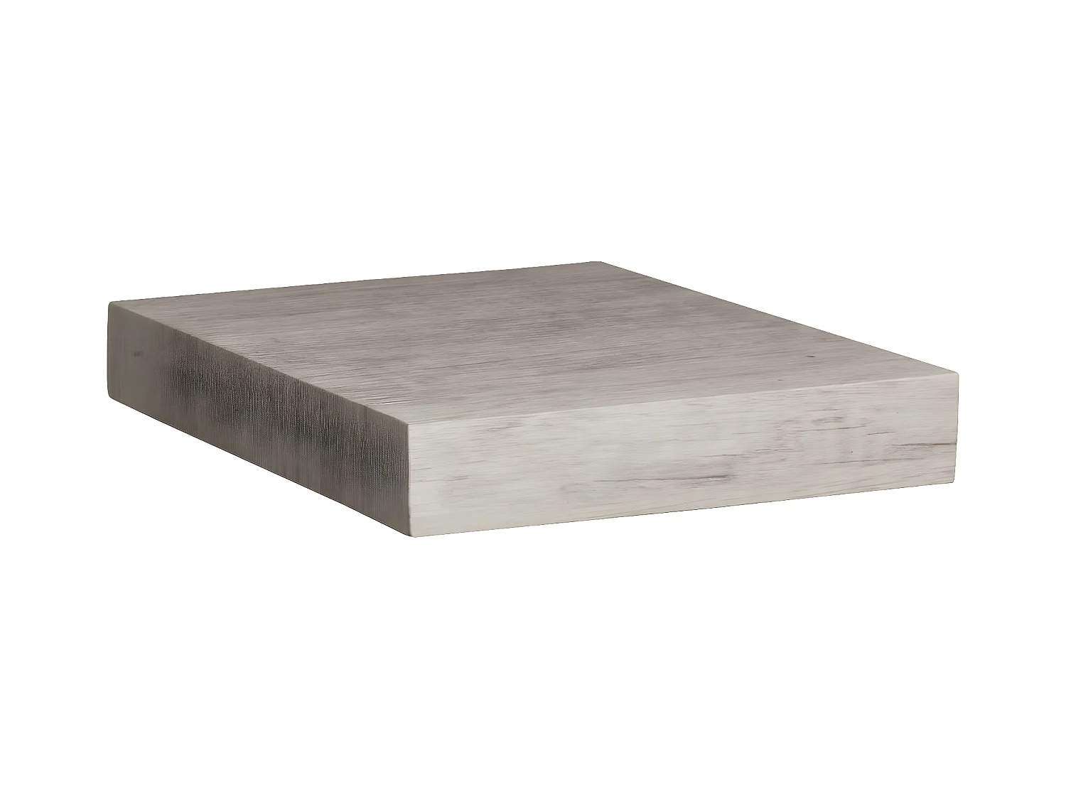 Étagère Murale Carré "Fixy" 24cm Chêne Gris