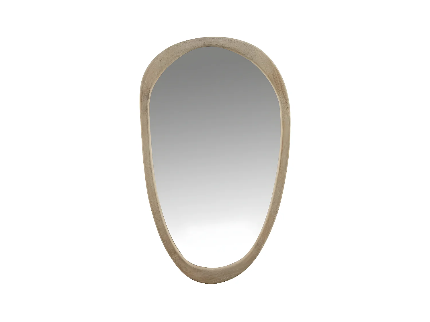 Miroir mural manguier massif clair Liray L 83cm