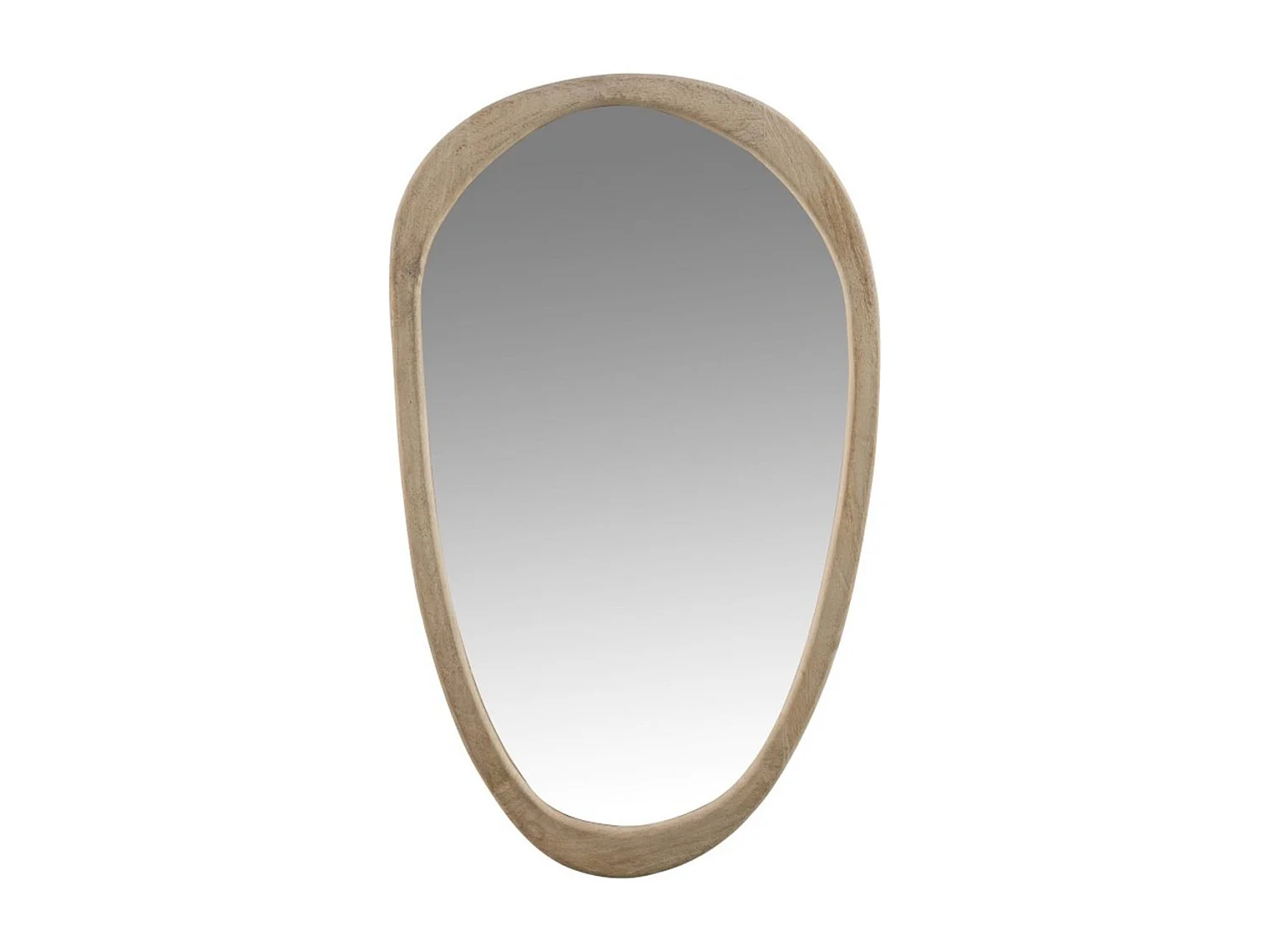Miroir Mural en Bois "Iregular" 83cm Naturel