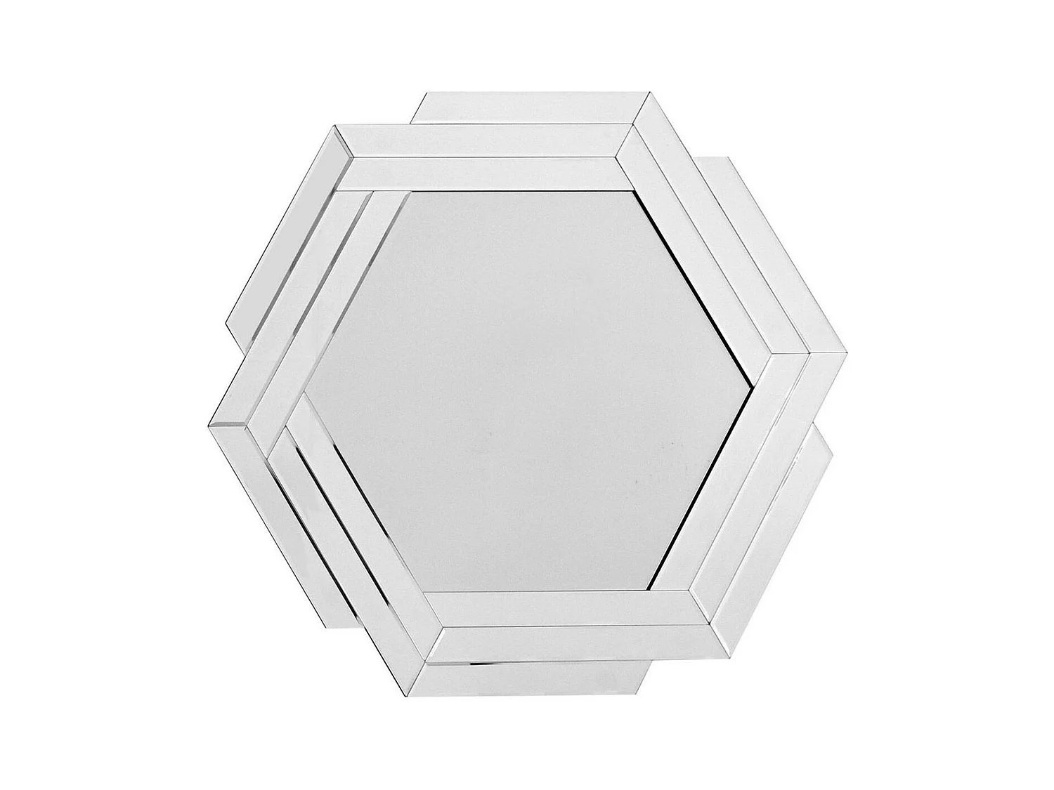 Miroir Mural Design "Artemis" 85cm Argent