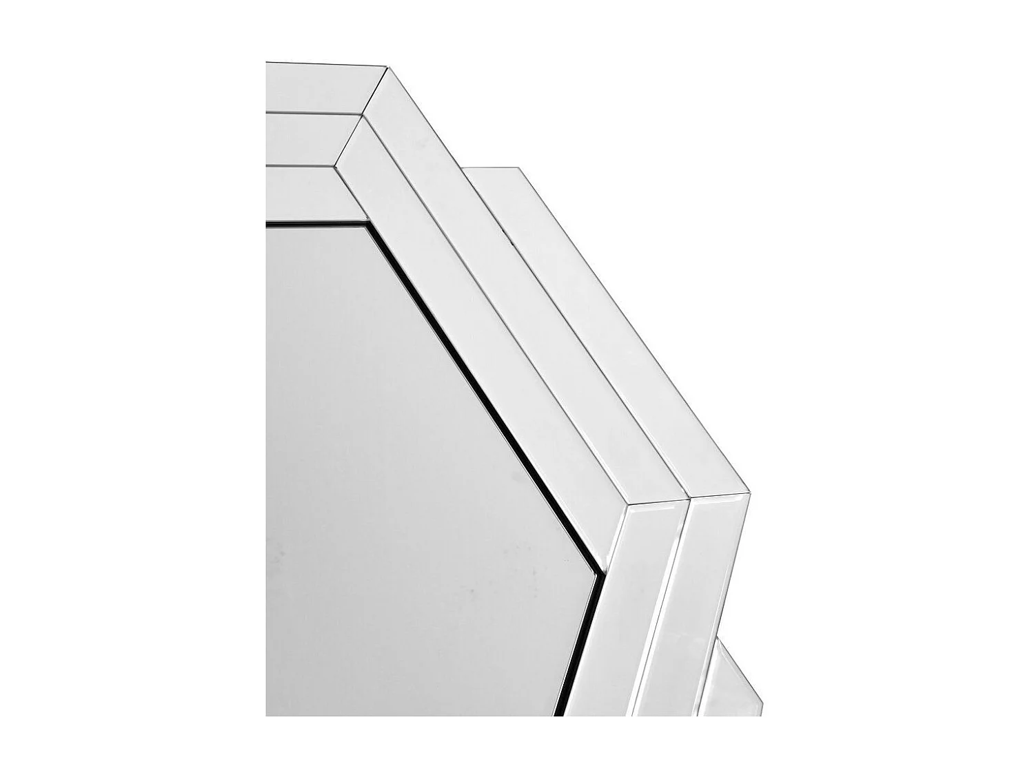 Miroir Mural Design "Artemis" 85cm Argent