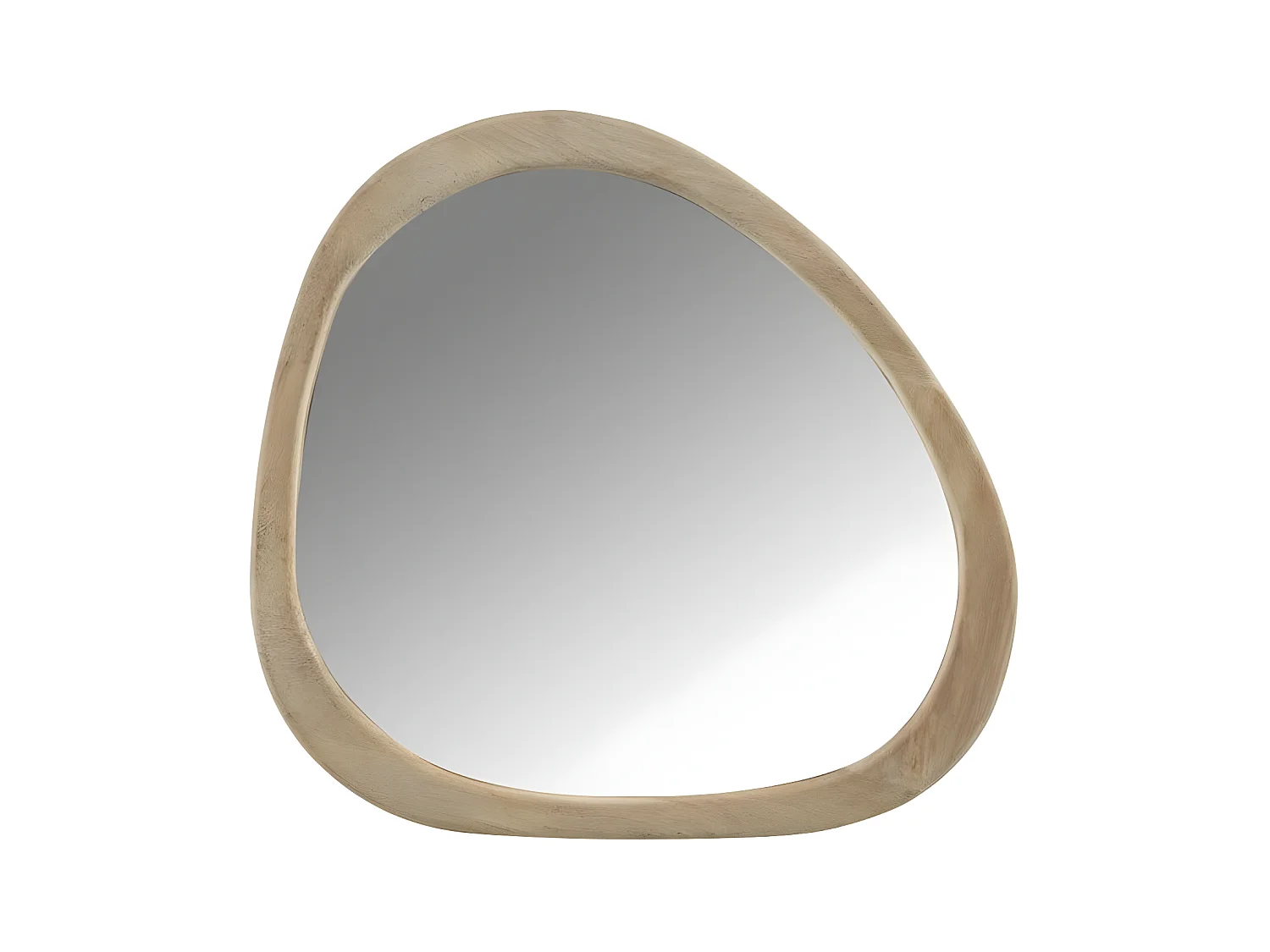 Miroir mural manguier massif clair Liray L 60cm