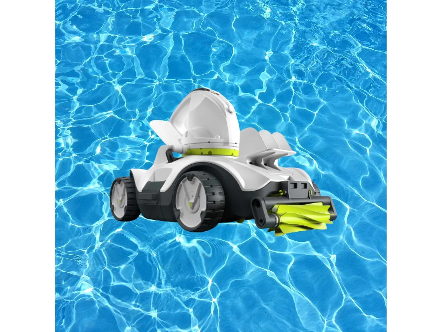 Robot Nettoyeur de Piscines Hors-Sol Kokido Manga Plus 65 m² Batterie 120 min Réservoir 7,2 L