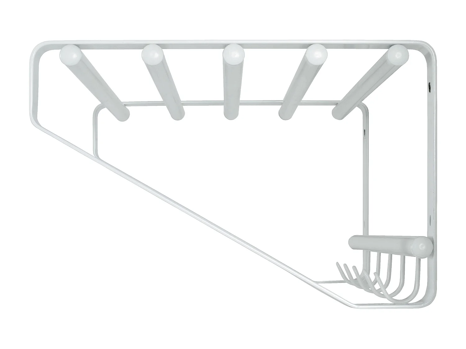 Alden armario de pared de diseño metálico blanco