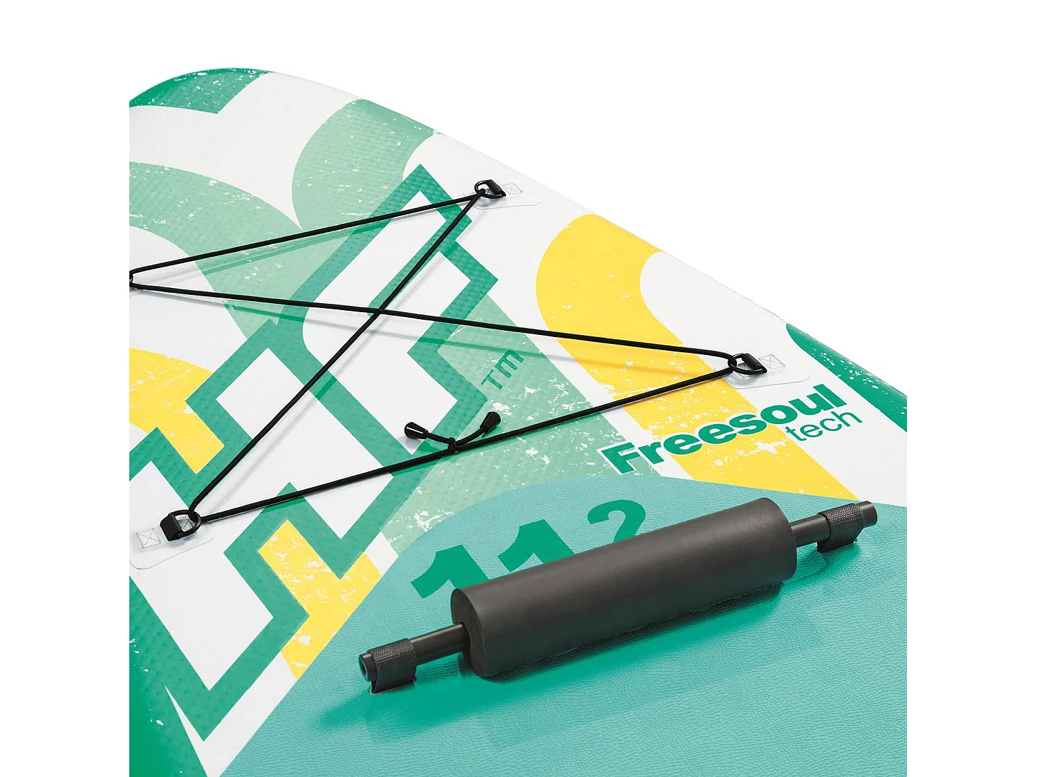 Tabla Paddle Surf Hinchable Bestway Hydro-Force Freesoul Tech 340x89x15 cm Con Remo, Asiento, Bomba y Bolsa