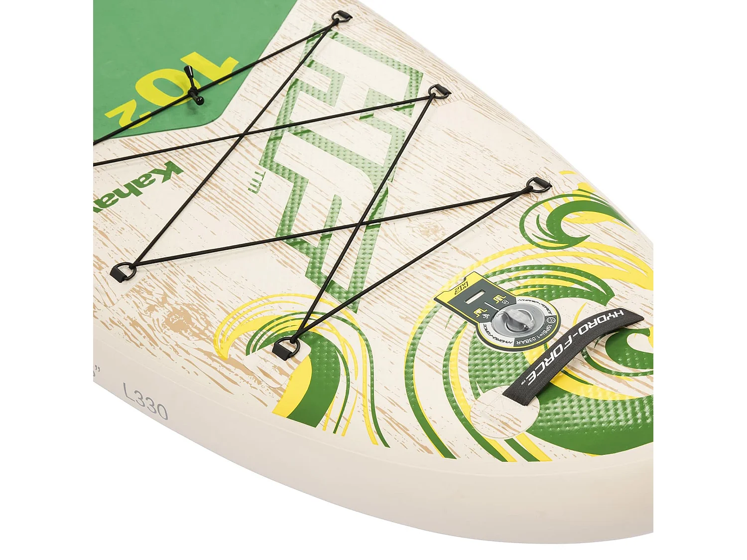 Planche Paddle Surf Gonflable Bestway Hydro-Force Kahawai 310x86x15 cm avec Aviron, Pompe et Sac