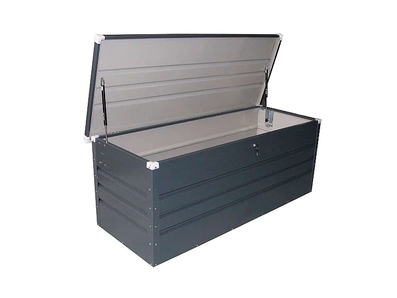 Coffre Rangement Métallique Gardiun Arcana III 582 L. 69x165x62 cm Anthracite