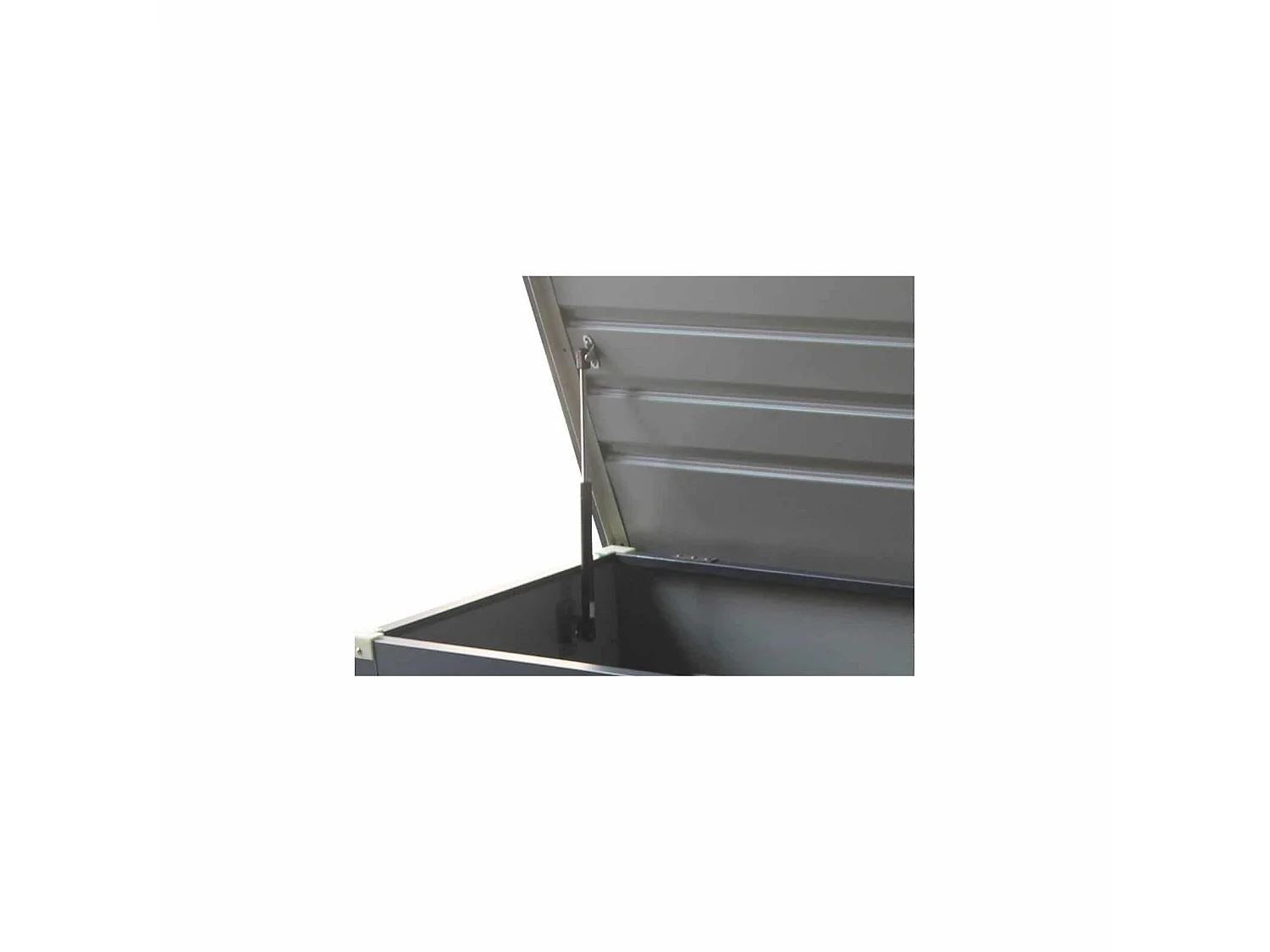 Coffre Rangement Métallique Gardiun Arcana II 400 L. 61x132x62 cm Amortisseurs