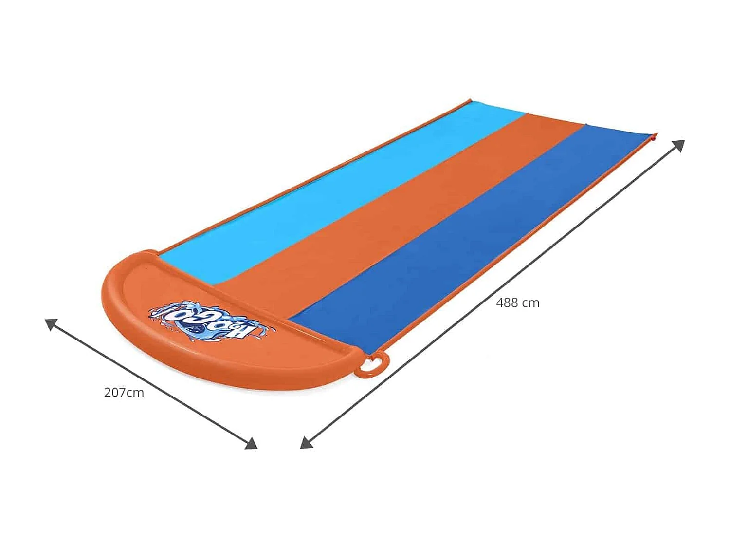 Tapis de Glisse Triple Piste Bestway 488x207 cm Plus de 3 Ans