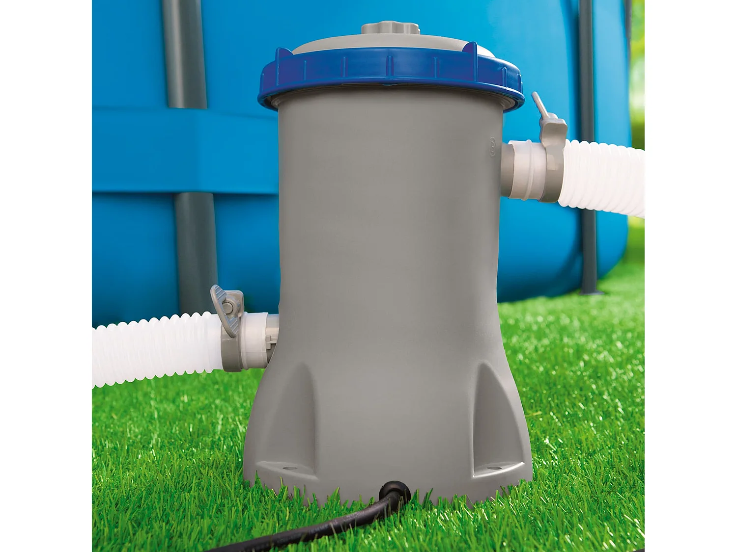 Pompa Filtro a Cartuccia per Piscine Fuori Terra Tipo II Bestway da 2.006 litri/ora Attacco 32 mm