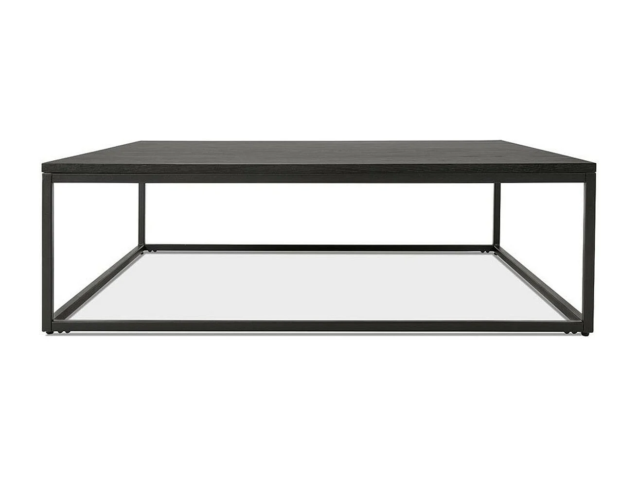 Table Basse Design en Bois "Bokaci" 110cm Noir