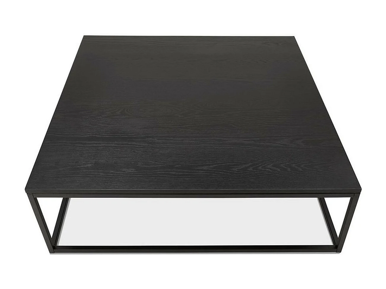 Table Basse Design en Bois "Bokaci" 110cm Noir