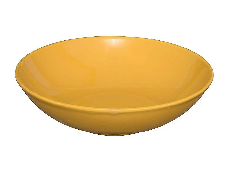 Lot de 6 Assiettes Creuses "Colorama" 20cm Jaune