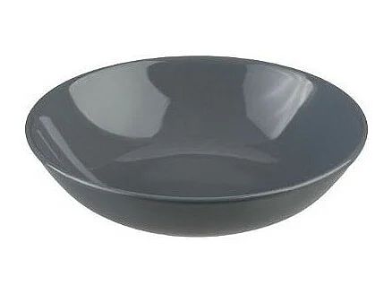 Lot de 6 Assiettes Creuses "Colorama" 20cm Gris