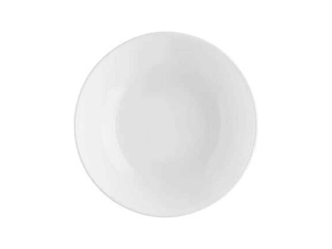 Lot de 6 Assiettes Creuses "Colorama" 20cm Blanc