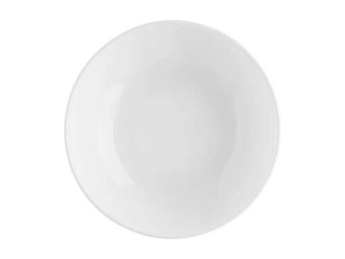 Lot de 6 Assiettes Creuses "Colorama" 20cm Blanc