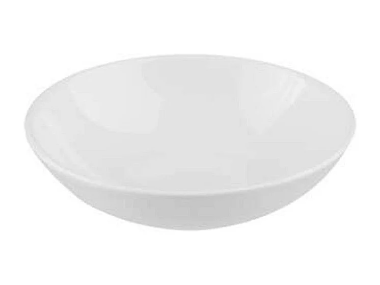 Lot de 6 Assiettes Creuses "Colorama" 20cm Blanc