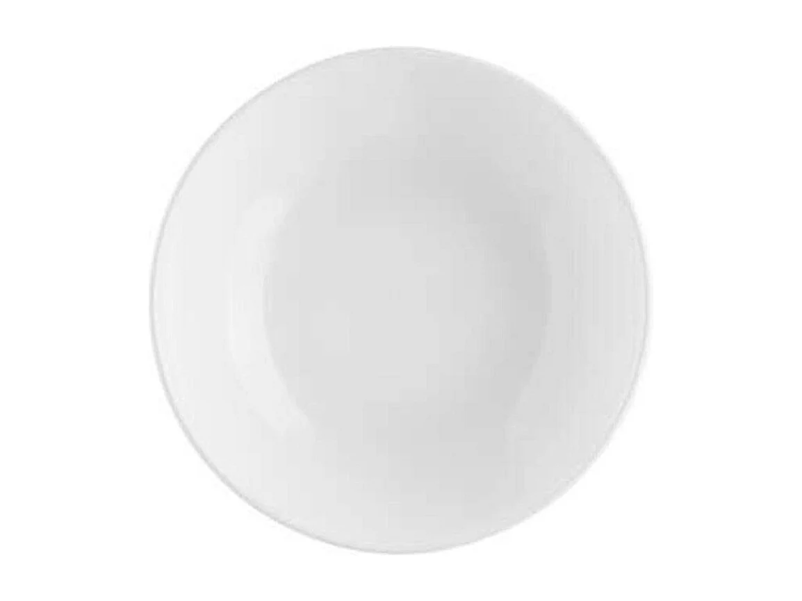 Lot de 6 Assiettes Creuses "Colorama" 20cm Blanc