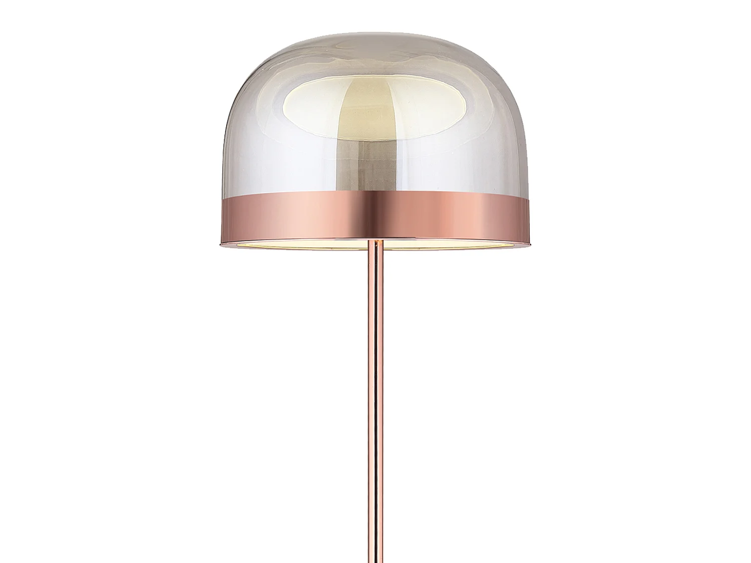 Lampadaire Raychel Or Rose Ø36x175 cm