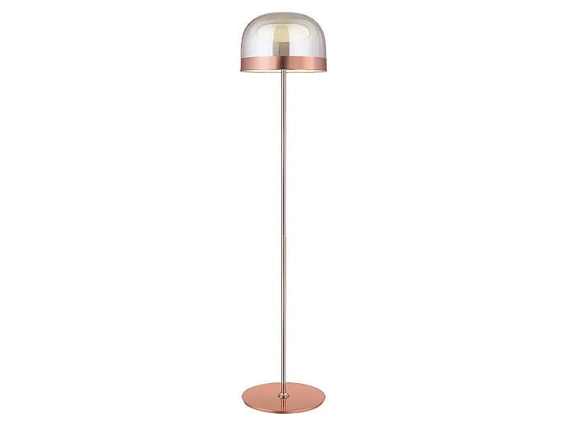 Lampadaire Raychel Or Rose Ø36x175 cm