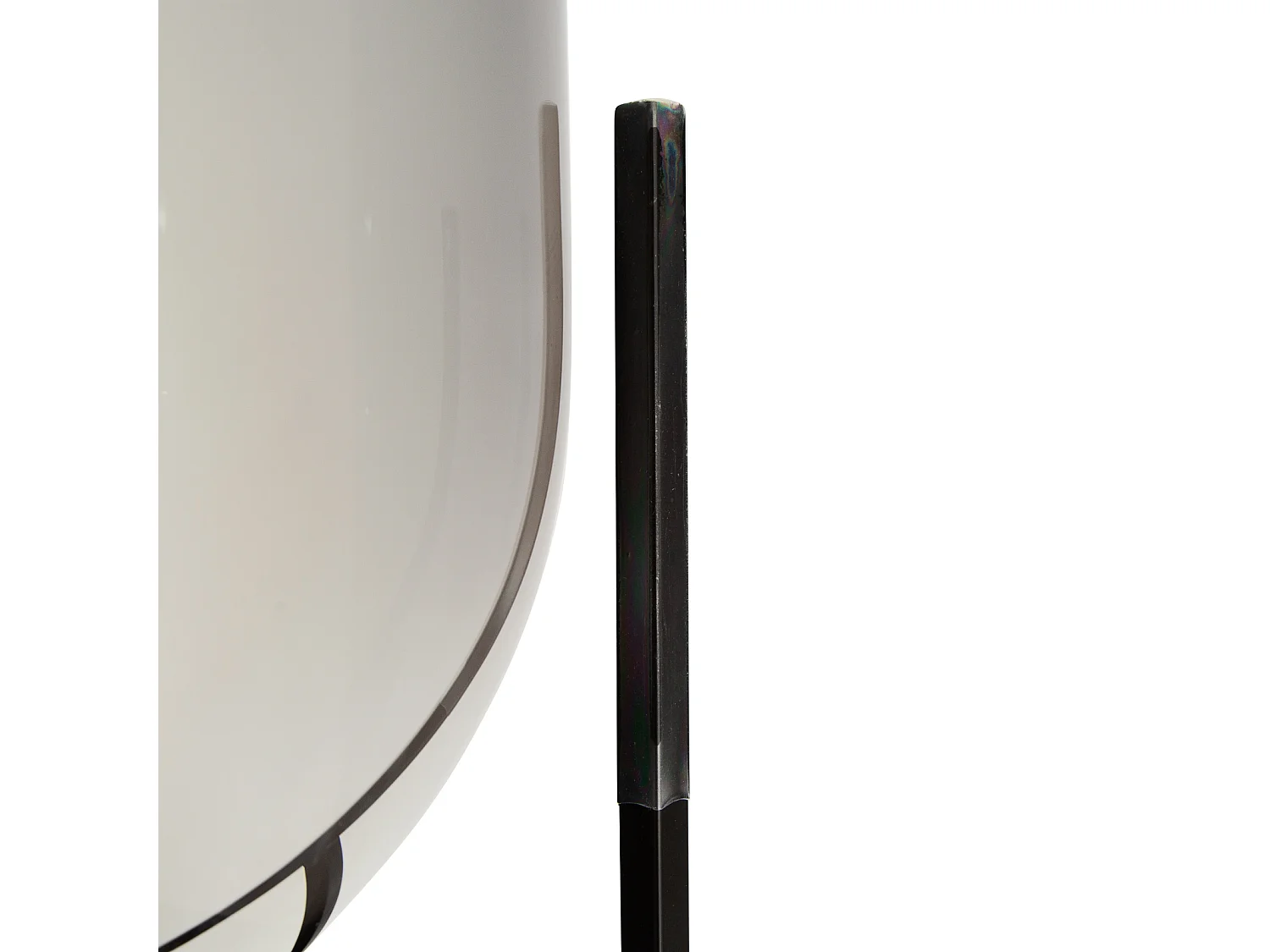 Lampadaire Noir et Gris Bharian Ø46x150 cm