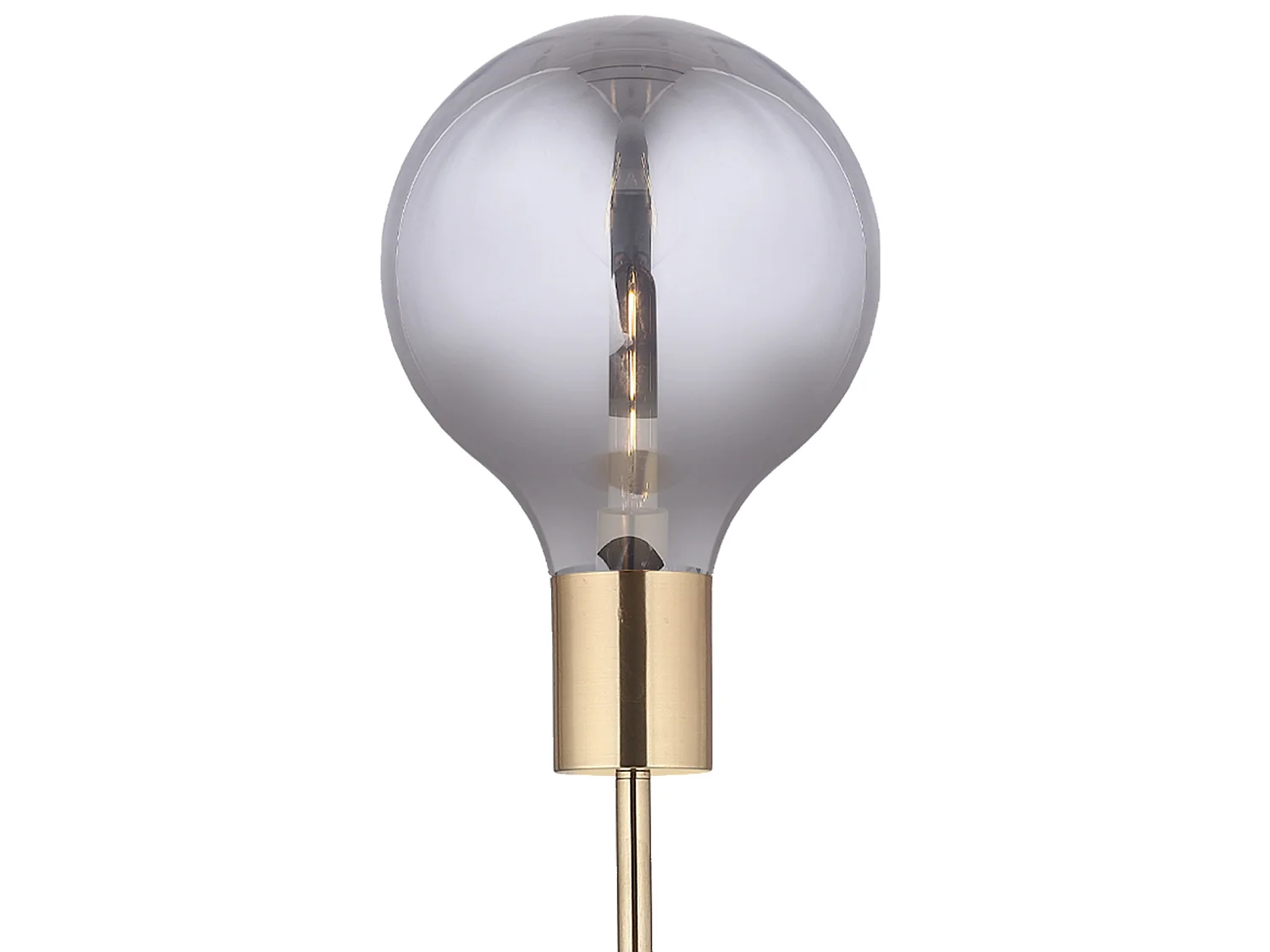 Lámpara de Pie Lumineca Laugo 30x160 cm Smoky